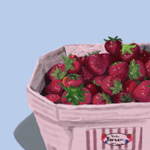 Strawberries Print