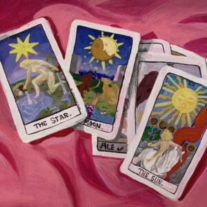 Tarot in Bed Print
